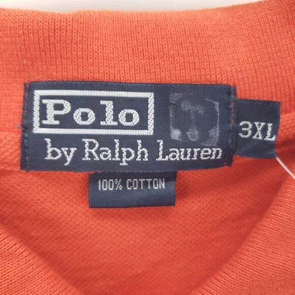 Polo Ralph Lauren Polo Shirt Mens 3XL Embroidered Big Pony 4 Short Sleeve - Picture 4 of 12